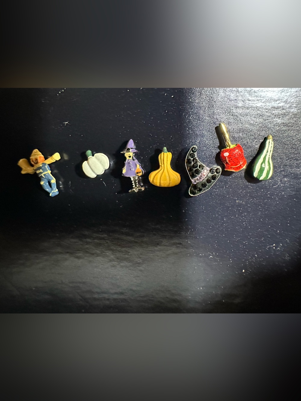 Origami Owl Fall- Halloween Charms -Scarecrow-Witch-Poison Apple